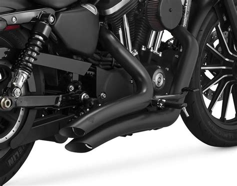 Vance Hines Big Radius Into Dual Exhaust For Harley Breakout