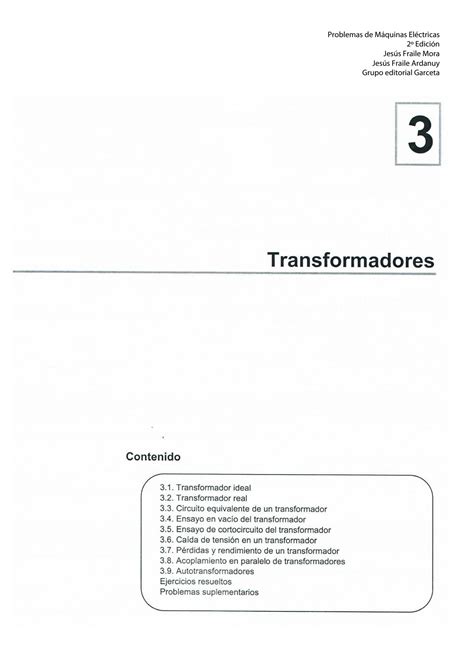 Solution Problemas Resueltos De Maquinas Electricas Fraile Mora