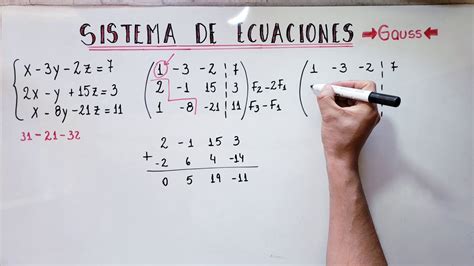 Sistema Incompatible Si M Todo De Gauss Ra Parte Youtube