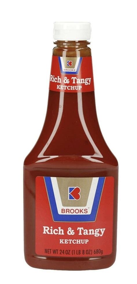 Brooks Rich And Tangy Tomato Ketchup 24 Oz