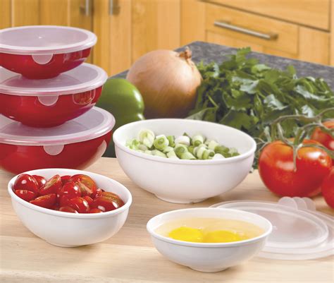 Prep Bowl Set with Lids - 2 oz., 4 oz., 8 oz.