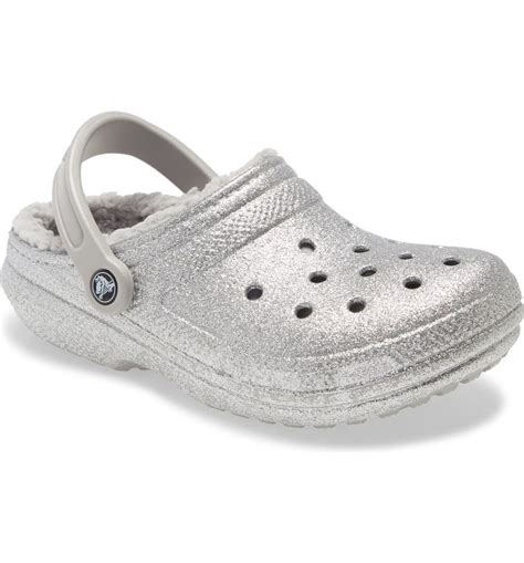 Crocs™ Classic Glitter Lined Clog Women Nordstrom