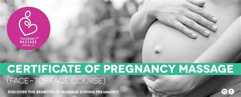 Pregnancy Massage Course Course Melbourne Buy Online