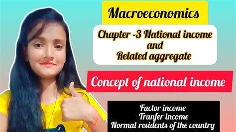 Macroeconomics Chapter National Income And Related Aggregate