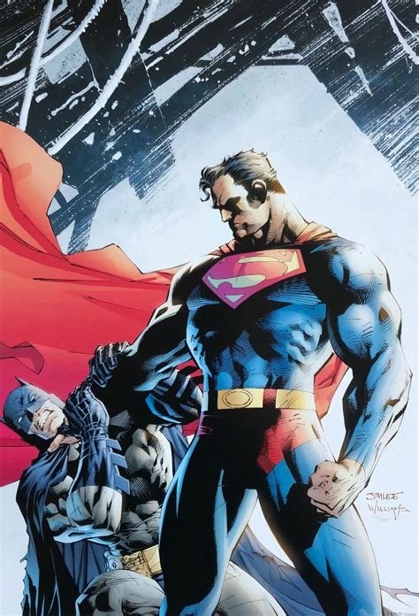 Comic Gods Alex Ross Jim Lee Unite For Unforgettable Batman Superman Art