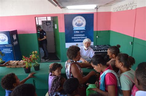 Prefeitura Do Rio Inaugura Duas Cozinhas Comunit Rias Na Cidade Rio