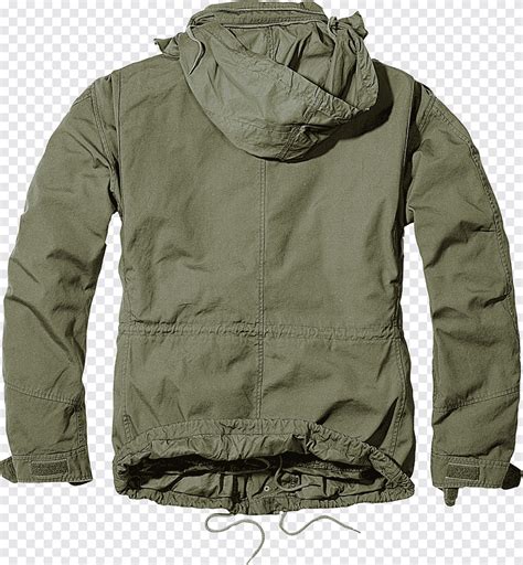 M Field Jacket Parka Coat Feldjacke Jacket Zipper Olive Png