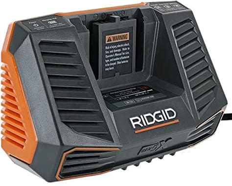 Ridgid R840095 Gen5x Genuine Oem Dual Chemistry Battery Charger For 18v Lithium Ion