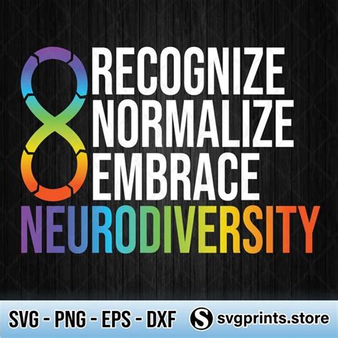 The Logo For Neurodiversity Is Shown In Multicolored Letters On A Black Background