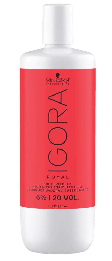 Água Oxigenada Schwarzkopf Igora Royal 6 20 Volumes 1L Beleza You