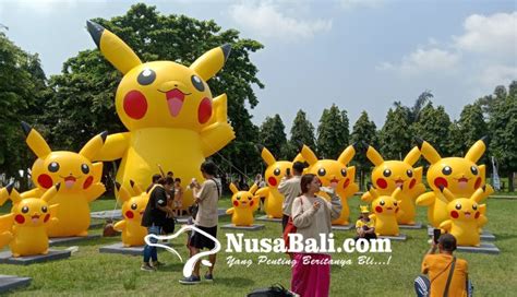 Nusabali Demam Pikachu Menggema Di Bali Pikachu S Indonesia