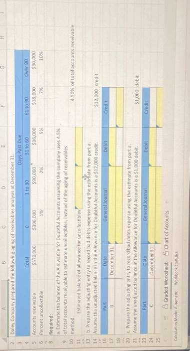 Solved IE Exercise 7 15 Static Percent Of Receivables Chegg