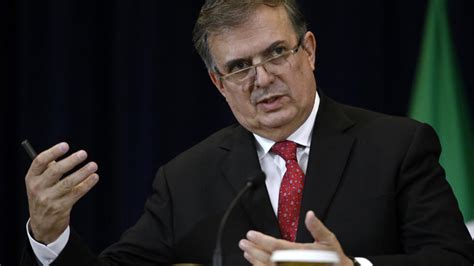 El Canciller Marcelo Ebrard Anuncia Su Dimisión Para Buscar La Presidencia De México