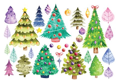 Christmas Tree Vector Art