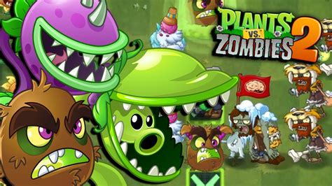 Equipo De Plantas Con Colmillos Plants Vs Zombies Youtube