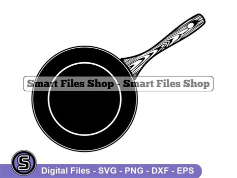 Frying Pan Vector Clipart