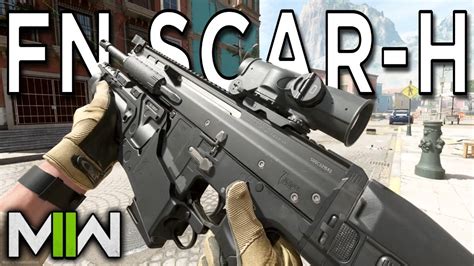 Fn Scar H Taq V In Modern Warfare Ii Gameplay Youtube