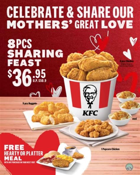 4 8 May 2022 Kfc Mothers Day Promotion 8pcs Sharing Feast 36 95