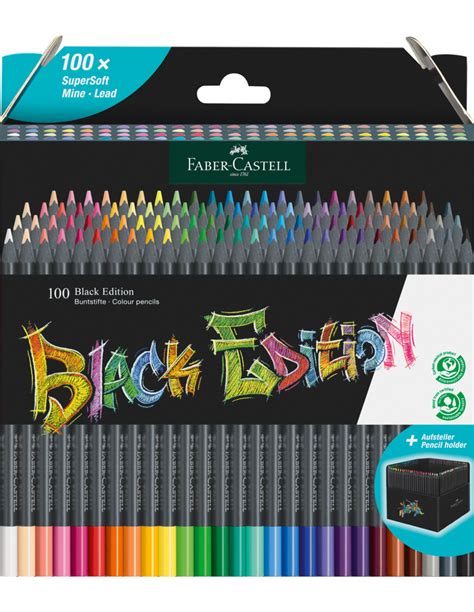 L Pices De Color Colores Black Edition Faber Castell Lloc D Art