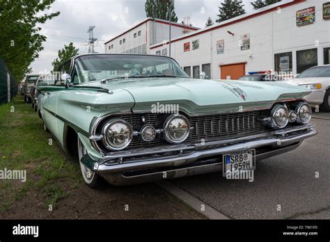 Berlin April 27 2019 Full Size Luxury Car Oldsmobile Ninety Eight