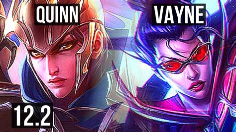 Quinn Vs Vayne Top Defeat 7 Solo Kills Rank 8 Quinn 10m