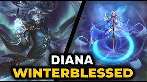 Winterblessed Diana Skin Preview League Of Legends Youtube