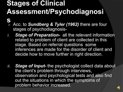 Psychodiagnostic Technique Ppt