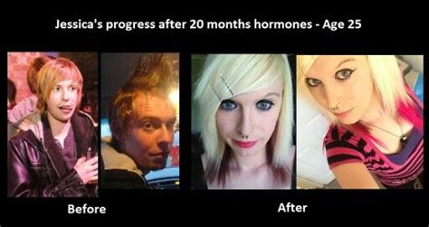 Pin Auf Hot Mtf Hrt Tg Before After Tgirl Pics