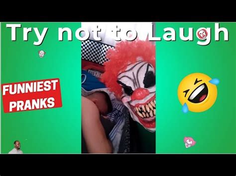 Try Not To Laugh Funny Jump Scare Pranks 46 YouTube