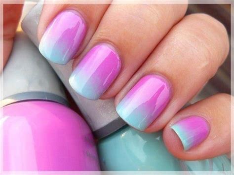 Ombre Pastel Nail Fancy Nails Love Nails Diy Nails How To Do Nails