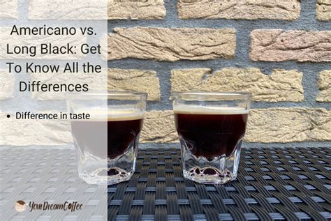 Americano vs. Long Black: Get To Know All the Differences