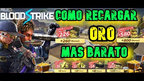 COMO RECARGAR ORO EN BLOODSTRIKE COMO RECARGAR ORO MAS BARATO EN