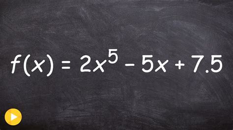 Using The Leading Coefficient Test To Determine The End Behavior Of A Polynomial Youtube