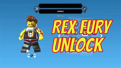 Lego City Undercover Remastered Rex Fury Unlock Location And Free Roam Gameplay Youtube