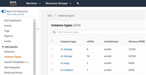 It Just Got Easier To Discover And Compare Ec2 Instance Types Aws