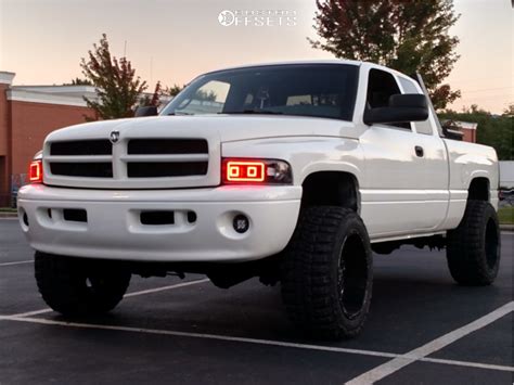 Wheel Offset 2000 Dodge Ram 1500 Super Aggressive 3 5 Leveling Kit Custom Rims Custom Offsets