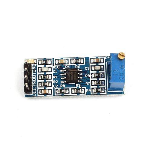 Lm358 100 Times Gain Weak Signal Amplifier Op Amp Module Arduino 5v To 12v Auscom Computers