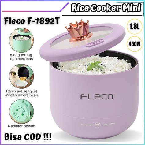 Jual Rice Cooker Mini Liter Fleco F T Ori Promo Shopee Indonesia