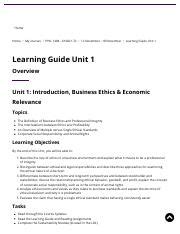 Learning Guide Unit 1 Overview Pdf Home Home My Courses PHIL 1404