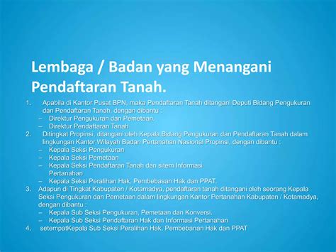 Viii Pendaftaran Dan Peralihan Hak Atas Tanah Ppt