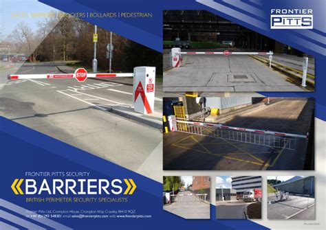 Automatic Security Barriers Frontier Pitts Ltd Nbs Source