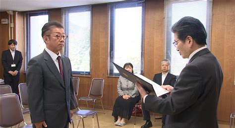 養父市長選 大林さんに当選証書授与 サンテレビニュース