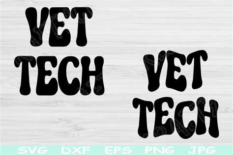 Vet Tech Svg Veterinary Tech Svg Files Graphic By Tiffscraftycreations