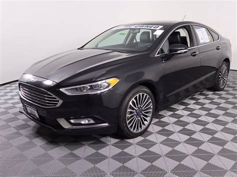 Pre Owned 2018 Ford Fusion Titanium AWD 4dr Car