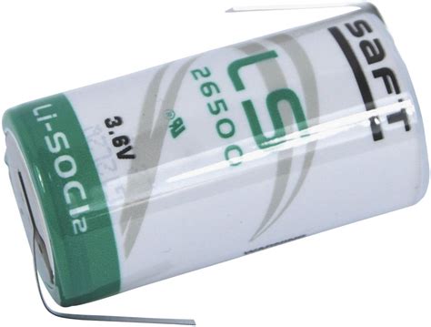 Saft Ls Hbg Non Standard Battery C Z Solder Tab Lithium V