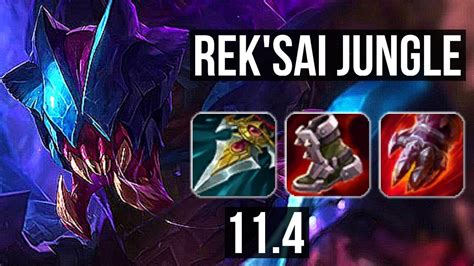 Rek Sai Vs Master Yi Jungle M Mastery Legendary