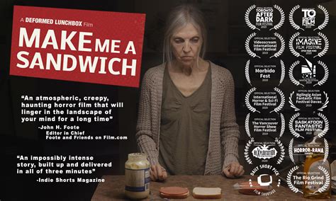 Sunday Scares Make Me A Sandwich PromoteHorror