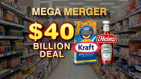 Kraft And Heinz Agree To Mega Merger Good Morning America