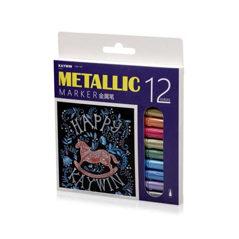 Custom manufacturer of a wide variety of Metallic Marker & drawing material