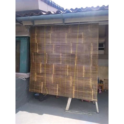 Jual Tirai Bambu Tirai Gulung Kerai Bambu Shopee Indonesia